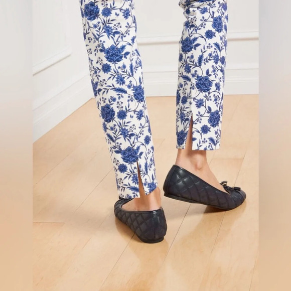 TALBOTS CHATHAM ANKLE PANTS - VIBRANT FLORAL SZ 16 - Picture 3 of 8